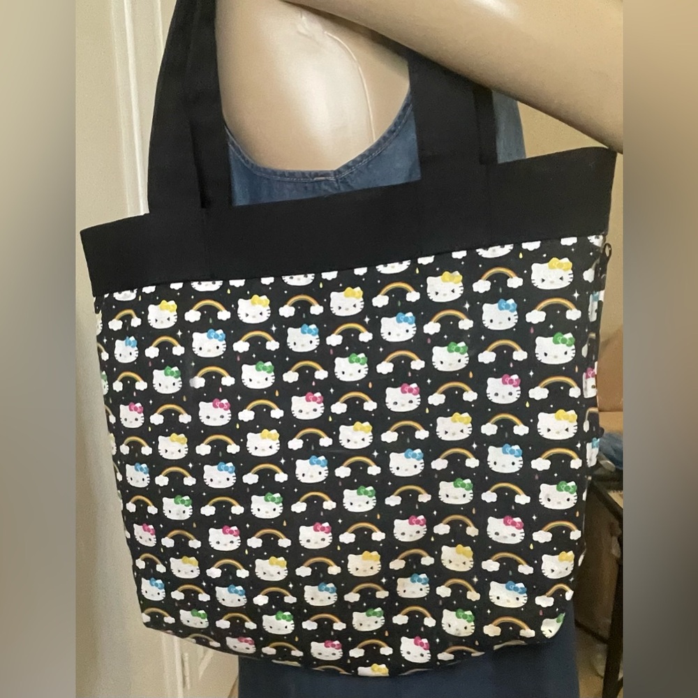 Vintage Sanrio Hello Kitty Tote Bag, EUC
